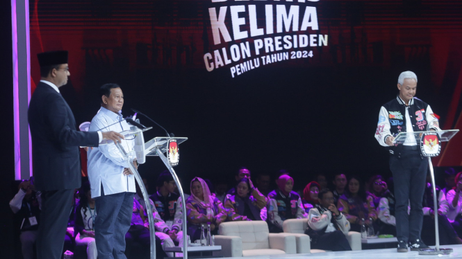 Debat Kelima Calon Presiden Pemilu 2024
