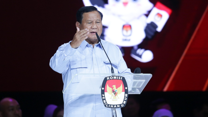Prabowo Subianto, Debat Kelima Calon Presiden Pemilu 2024