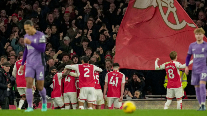 Duel Arsenal vs Liverpool