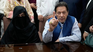 Imran Khan and his Wife