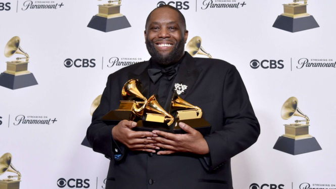 Killer Mike di penghargaan Grammy Awards 2024