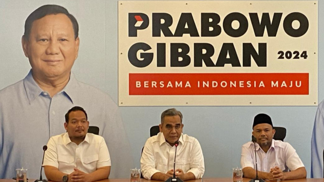 Sekjen Gerindra Ahmad Muzani di Jalan Kertanegara 16, Kebayoran Baru, Jakarta Selatan pada Senin 5 Februari 2024