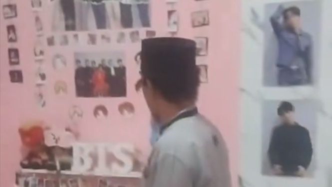 Viral Video Kamar Fans K-pop Diruqyah