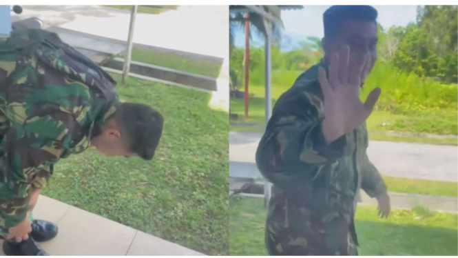 Istri Anggota TNI Dikunci dari Luar