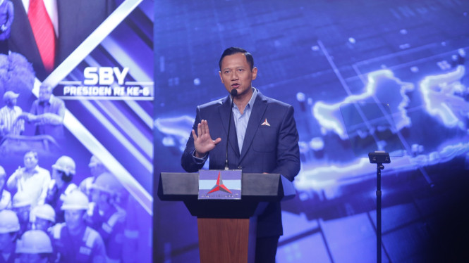 Pidato Politik Ketum Partai Demokrat Agus Harimurti Yudhoyono (AHY) 