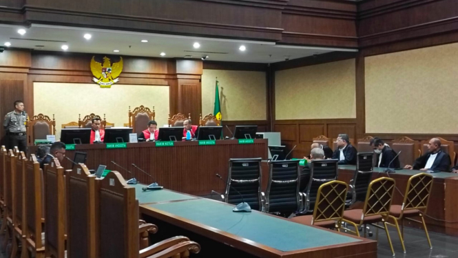 Sidang putusan pengacara Lukas Enembe