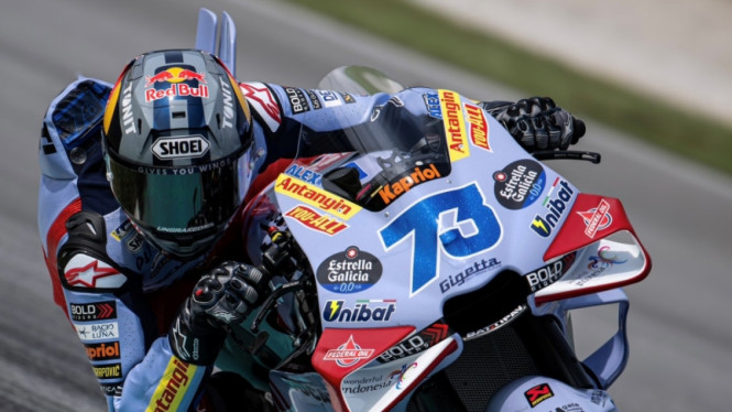 Pembalap Gresini Racing, Marc Marquez