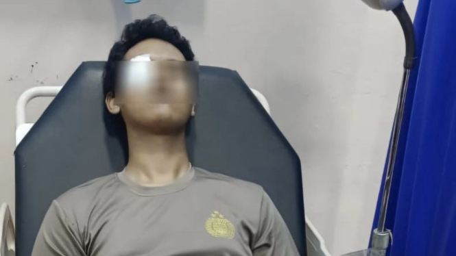Bripda RD mendapatkan perawatan intensif di Rumah Sakit Imanudin Pangkalan Bun.