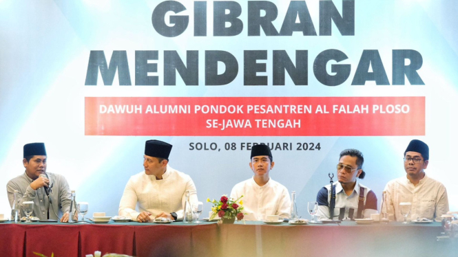 Gibran Rakabuming di acara maulid nabi Edutorium UMS