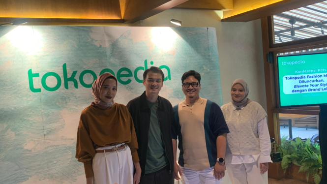 Konferensi Pers Tokopedia Fashion Market