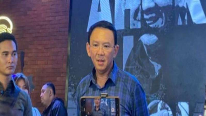 Mantan Gubernur DKI Jakarta Basuki Tjahaja Purnama atau Ahok.