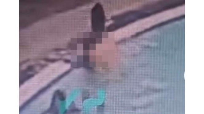 Rekaman CCTV pacar Tamara Tyasmara diduga tenggelamkan Dante