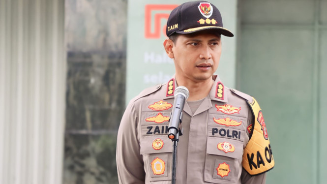 Kapolres Metro Tangerang Kota pimpin apel pengamanan imlek di wilayah hukum Polres Metro Tangerang Kota