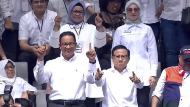 Kampanye Akbar Anies Baswedan-Muhaimin Iskandar di JIS