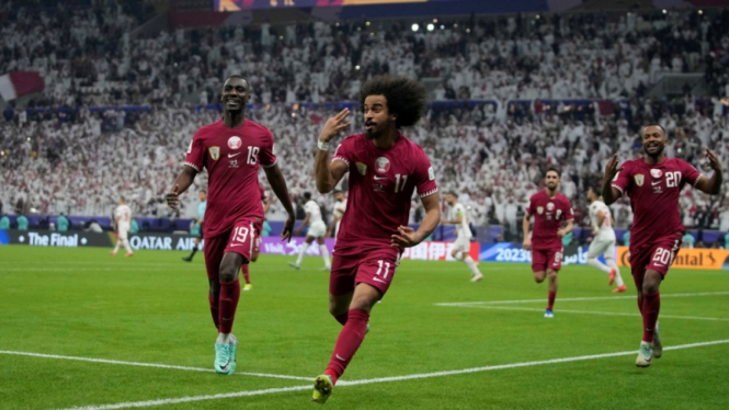 Penyerang Timnas Qatar, Akram Afif