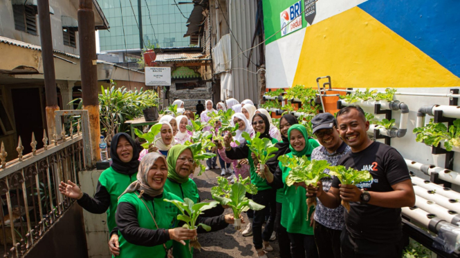Program BRI Peduli Bertani di Kota (BRInita)