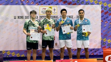 Rahmat Hidayat/Yeremia Erich Yoche Yacob Rambitan juara Sri Langka International