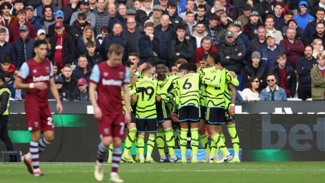 Duel West Ham United vs Arsenal