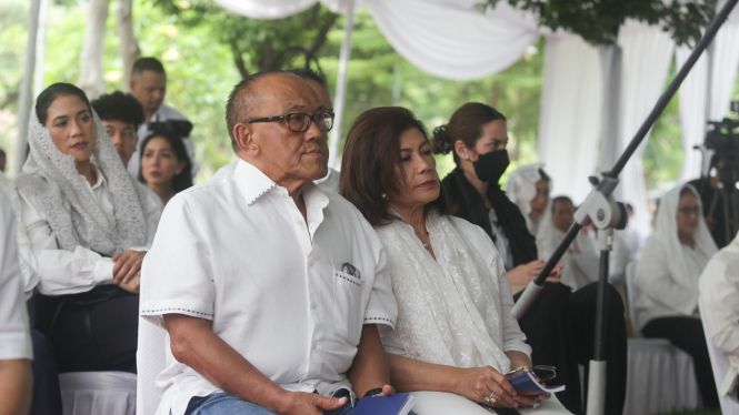 Ziarah Kubur H Achmad Bakrie, Doa dan Tasyakur HUT ke-82