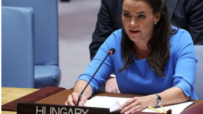 Presiden Hongaria Katalin Novak