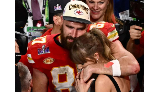 Taylor Swift dan Travis Kelce