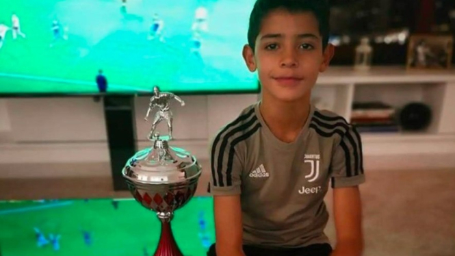 Cristiano Ronaldo Jr, putra Cristiano Ronaldo