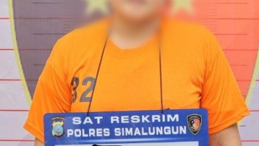 NL saat diamankan petugas kepolisian.(istimewa/VIVA)