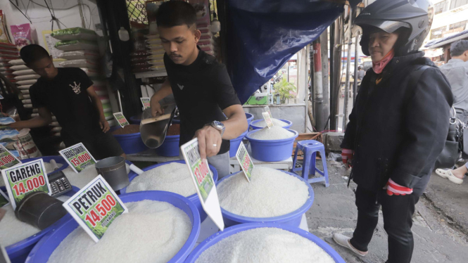 Harga beras naik