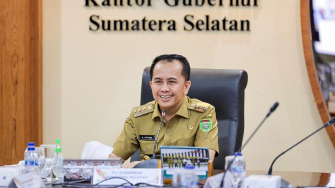 Pj Gubernur Sumatera Selatan Agus Fatoni