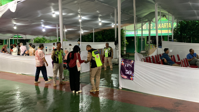 Pencoblosan di TPS 50 Menteng Jakarta Pusat