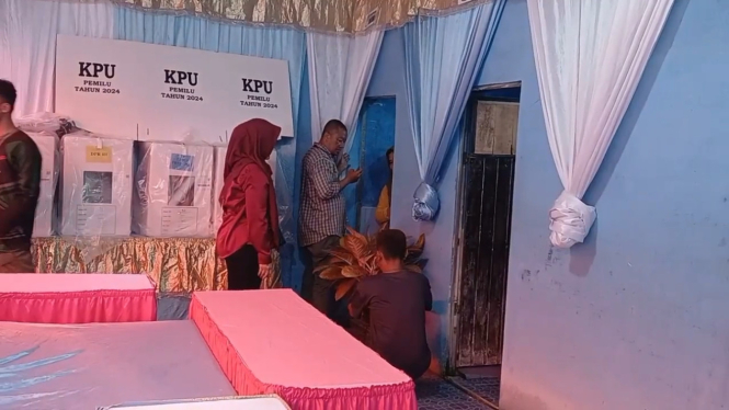 Toilet umum di Tasikmalaya dijadikan Tempat Pemungutan Suara (TPS)