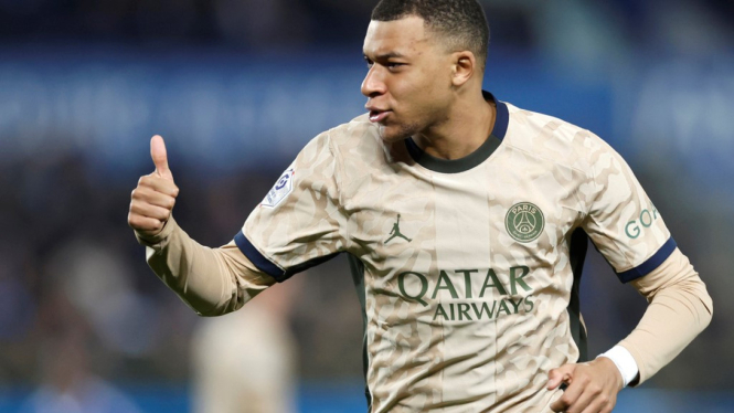 Striker PSG, Kylian Mbappe
