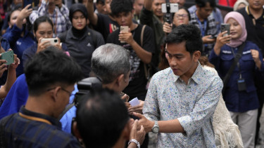 Gibran Rakabuming Raka Nyoblos Pemilu 2024