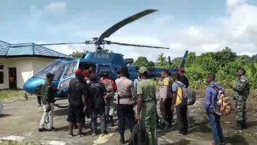 Pendistribusian Logistik Pemilu 2024 di Mambramo Raya