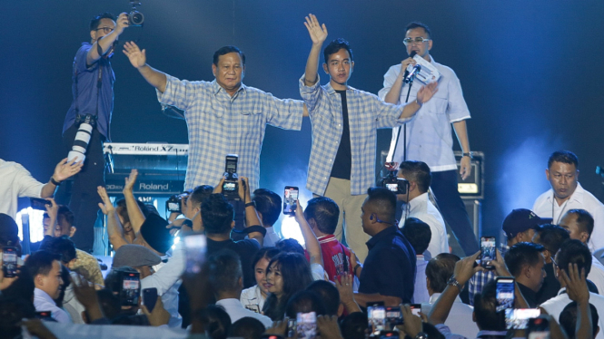 Pidato Prabowo-Gibran Mengawal Suara Rakyat