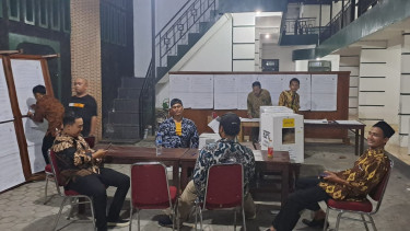 TPS 105 tempat Sofiatun Gudono mencoblos