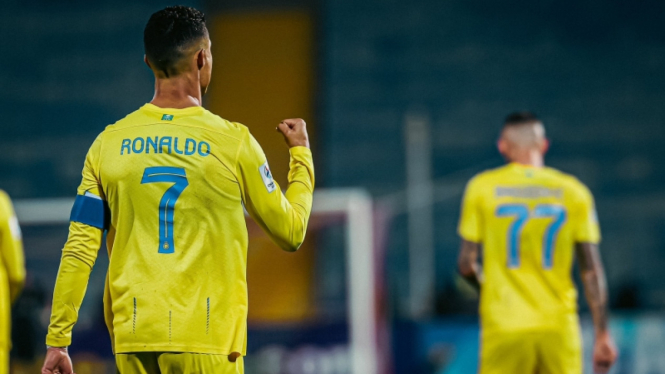 Cristiano Ronaldo bela Al Nassr lawan Al Feiha di Liga Champions Asia