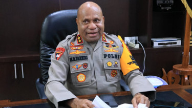 Kapolda Papua Irjen Pol Mathius D. Fakiri