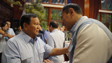 Prabowo Subianto dan AHY