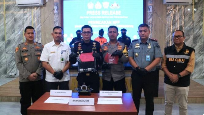 Bea Cukai gagalkan upaya penyelundupan narkotika