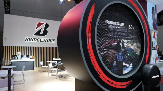 Booth Bridgestone di IIMS 2024