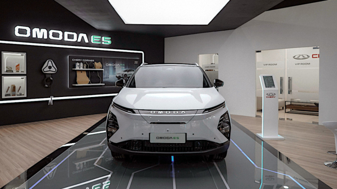 Chery Omoda E5 di IIMS 2024