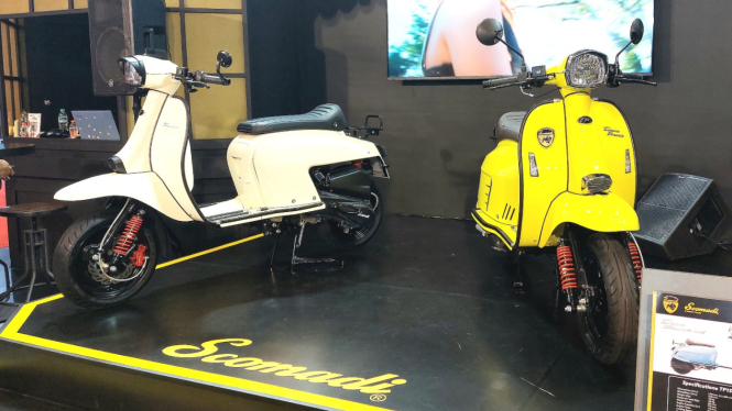 Skuter modern klasik Scomadi
