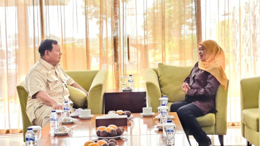 Khofifah Bertemu Prabowo (Doc: Istimewa)
