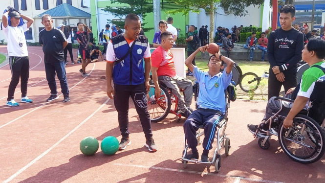  NPC jalani tes kesehatan dan fisik di UPT Kebakatan Olah Raga PPLP Sumut.