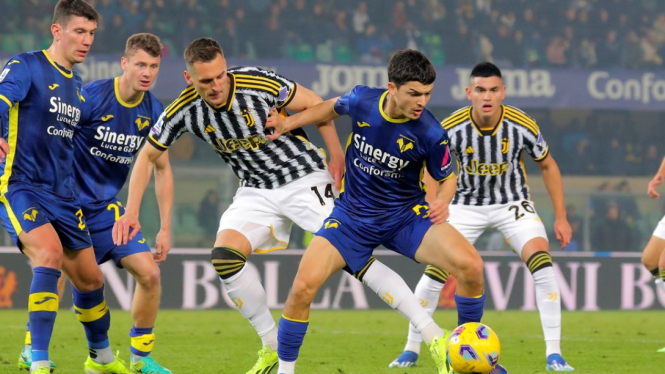 Duel Hellas Verona vs Juventus
