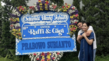 Raffi Ahmad dan Nagita Slavina.