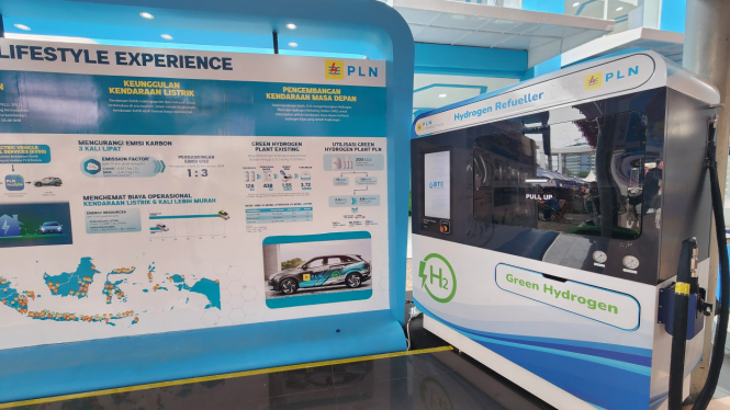 PLN Indonesia Power pamerkan stasiun pengisian hidrogen pertama di Indonesia