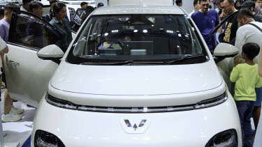 Mobil listrik Wuling, Cloud EV tampil di IIMS 2024
