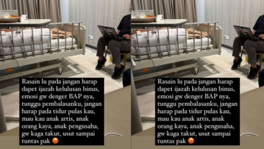 Seorang Siswa SMA Binus Serpong Dipukuli hingga Disundut Rokok, Media Sosial Ram